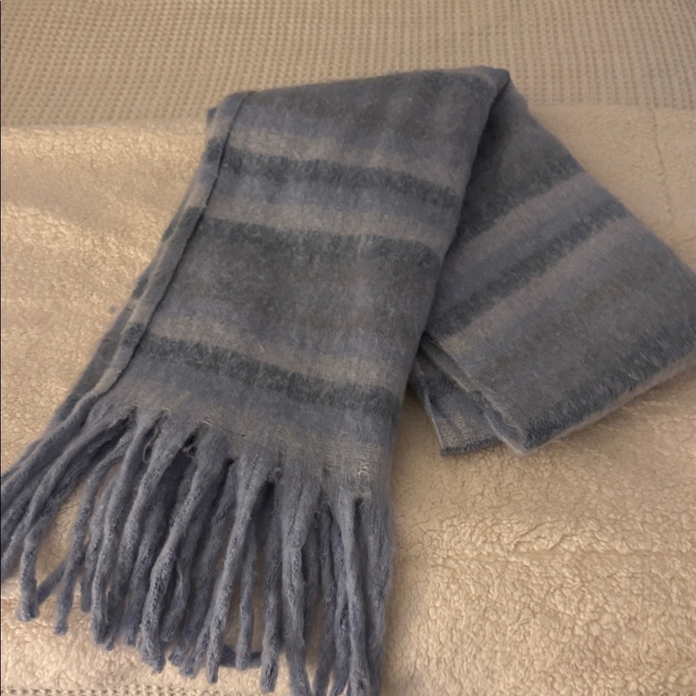 Cozy Striped Steve Madden Scarf